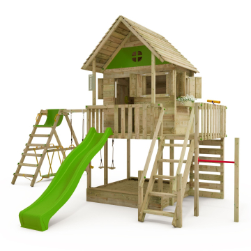 FirForest Familyhouse XXL-Apfel-SurfSwing  835493